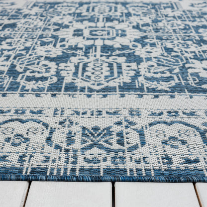 Patio 455 Denim Rectangle Rug