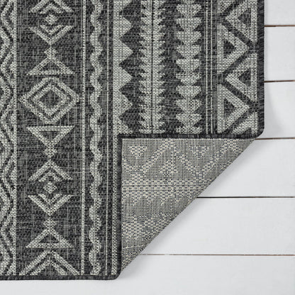 Alfresco 421 Charcoal Hallway Runner