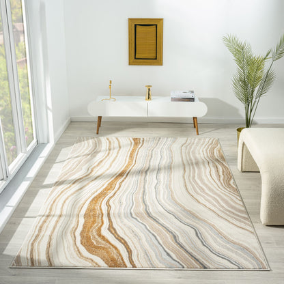 Amber 185 Stone Rectangle Rug