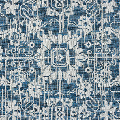 Patio 455 Denim Hallway Runner