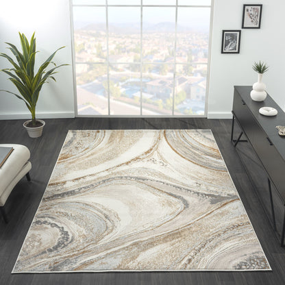 Amber 184 Sand Rectangle Rug