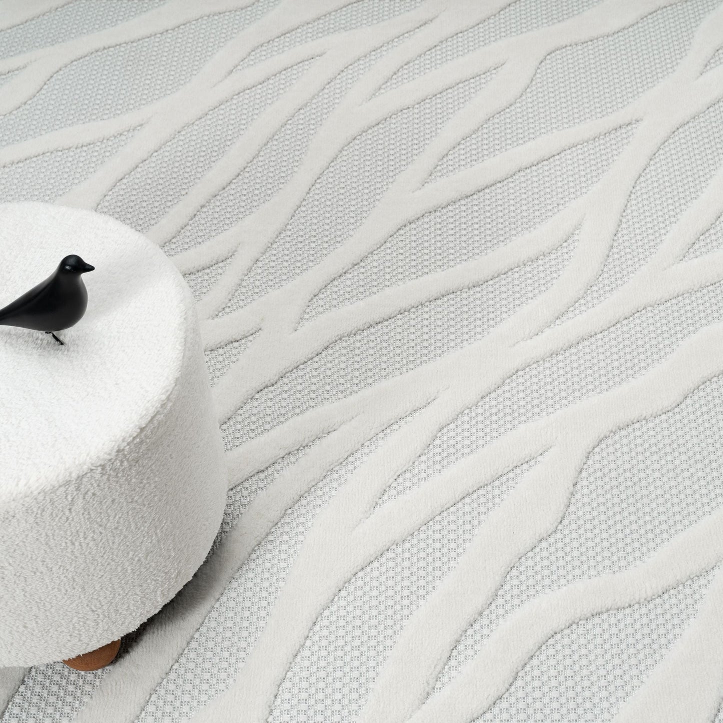 Calm 415 Ivory Rectangle Rug