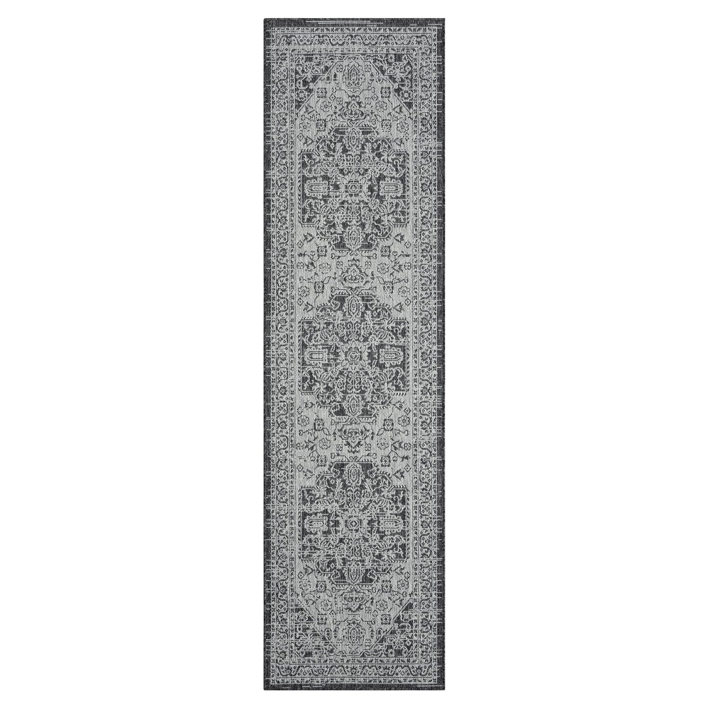 Alfresco 424 Slate Hallway Runner