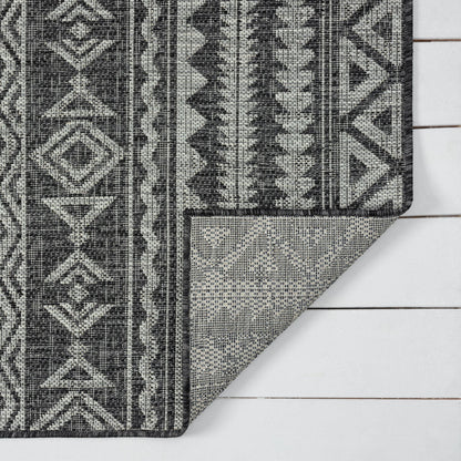 Alfresco 421 Charcoal Rectangle Rug