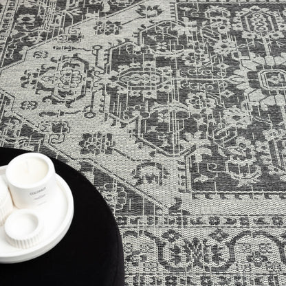 Alfresco 424 Slate Rectangle Rug