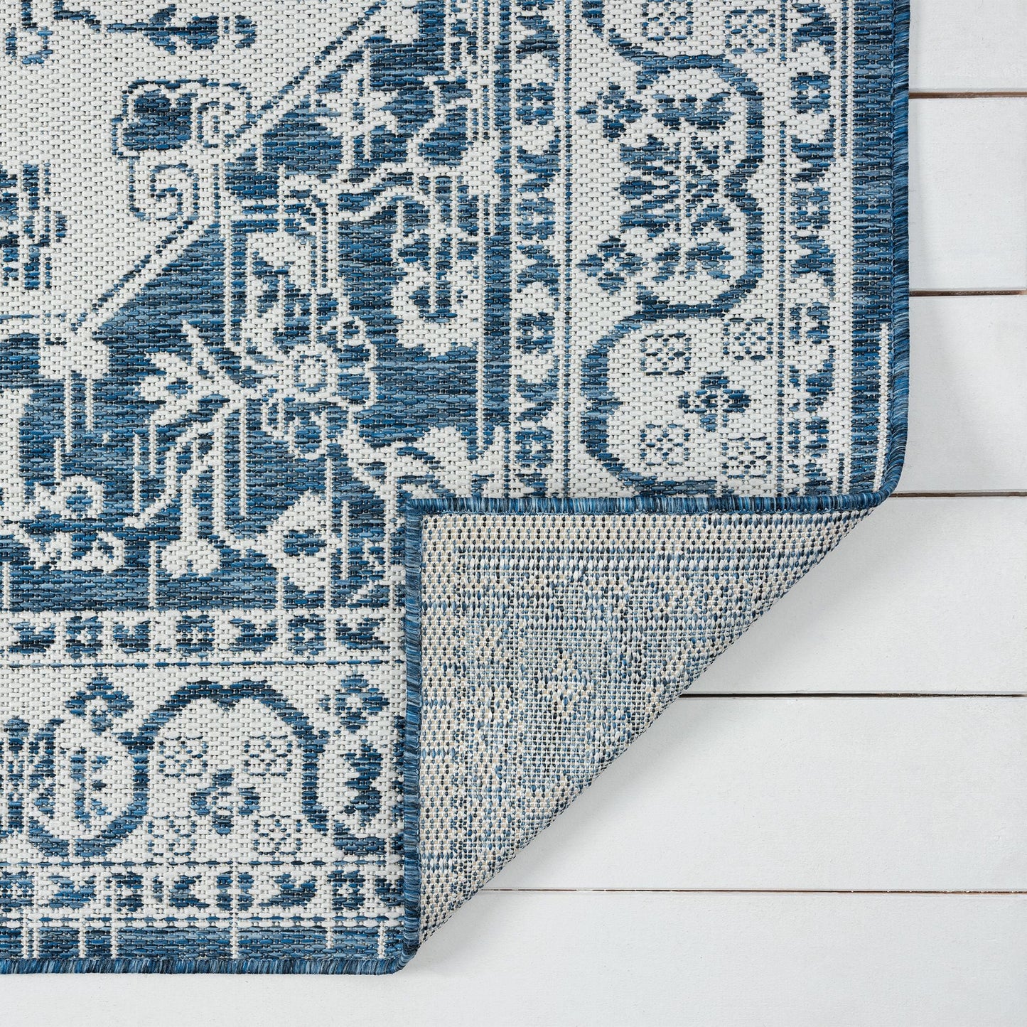 Patio 455 Denim Rectangle Rug