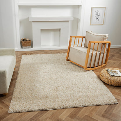 Fleecy 394 Fawn Rectangle Rug