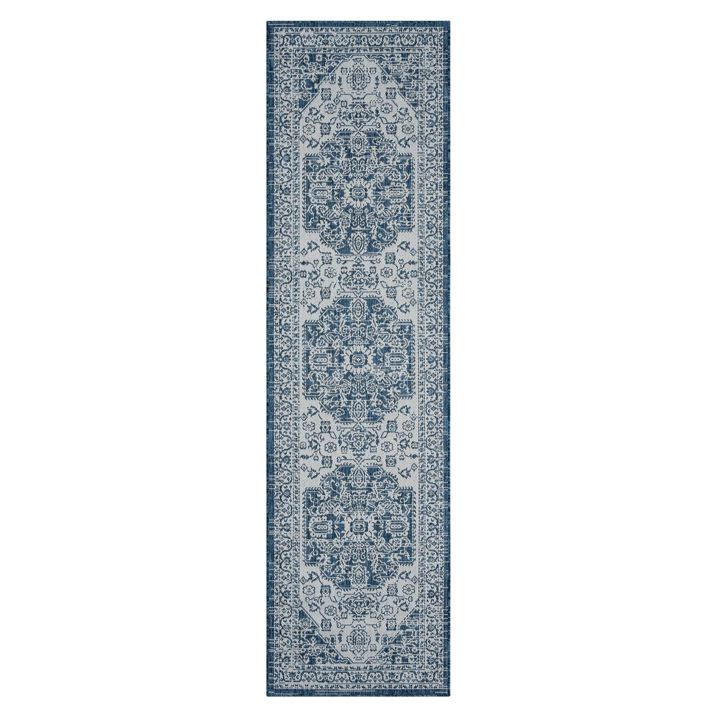 Patio 455 Denim Hallway Runner