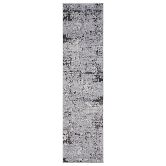Amber 181 Silver Hallway Runner