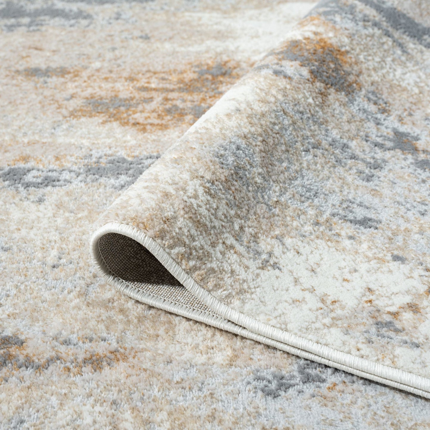 Amber 187 Taupe Hallway Runner
