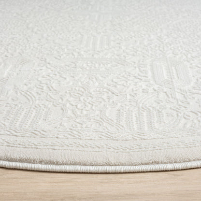 Fable 471 Ivory Round Rug