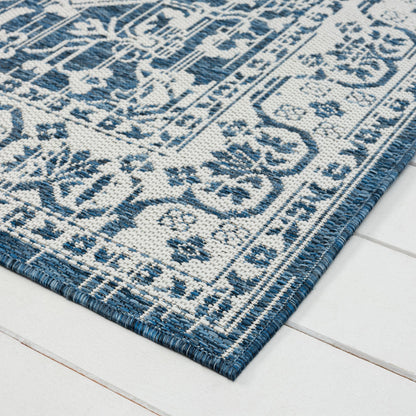 Patio 455 Denim Rectangle Rug