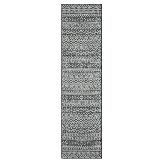 Alfresco 421 Charcoal Hallway Runner