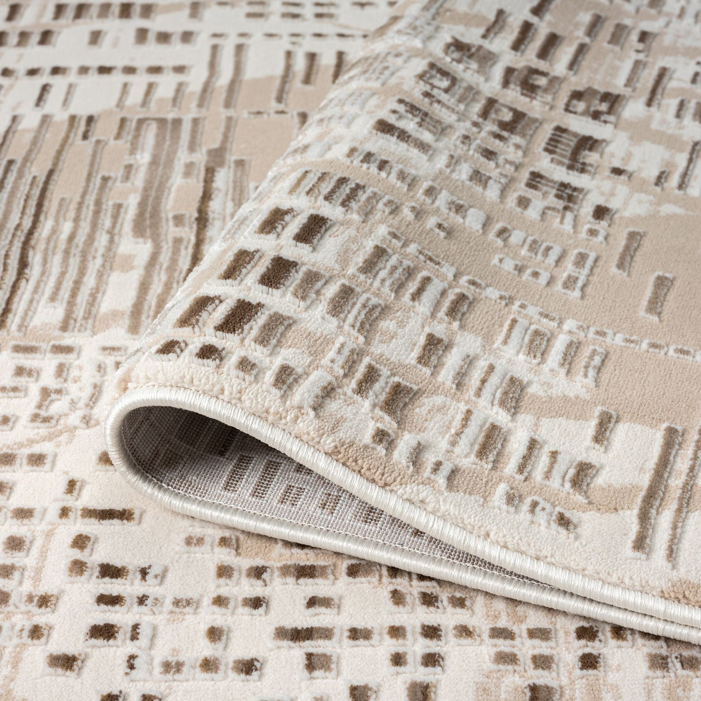 Fable 473 Taupe Hallway Runner