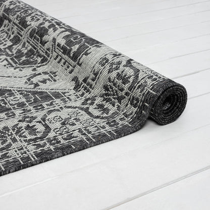 Alfresco 424 Slate Rectangle Rug