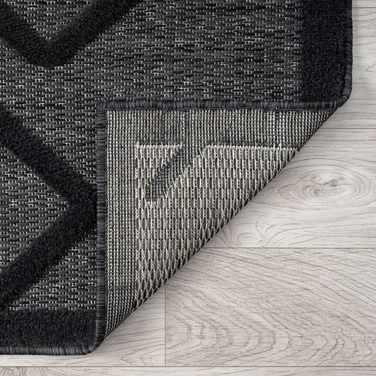 Calm 416 Charcoal Rectangle Rug