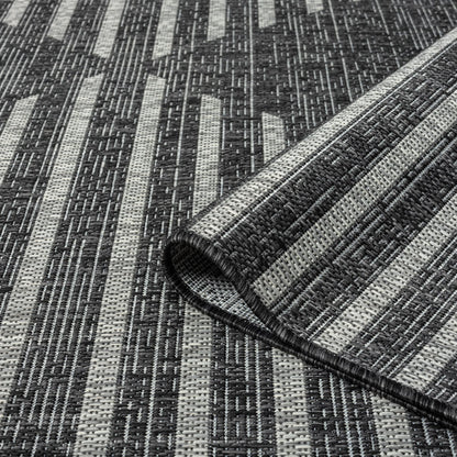 Alfresco 425 Ebony Rectangle Rug