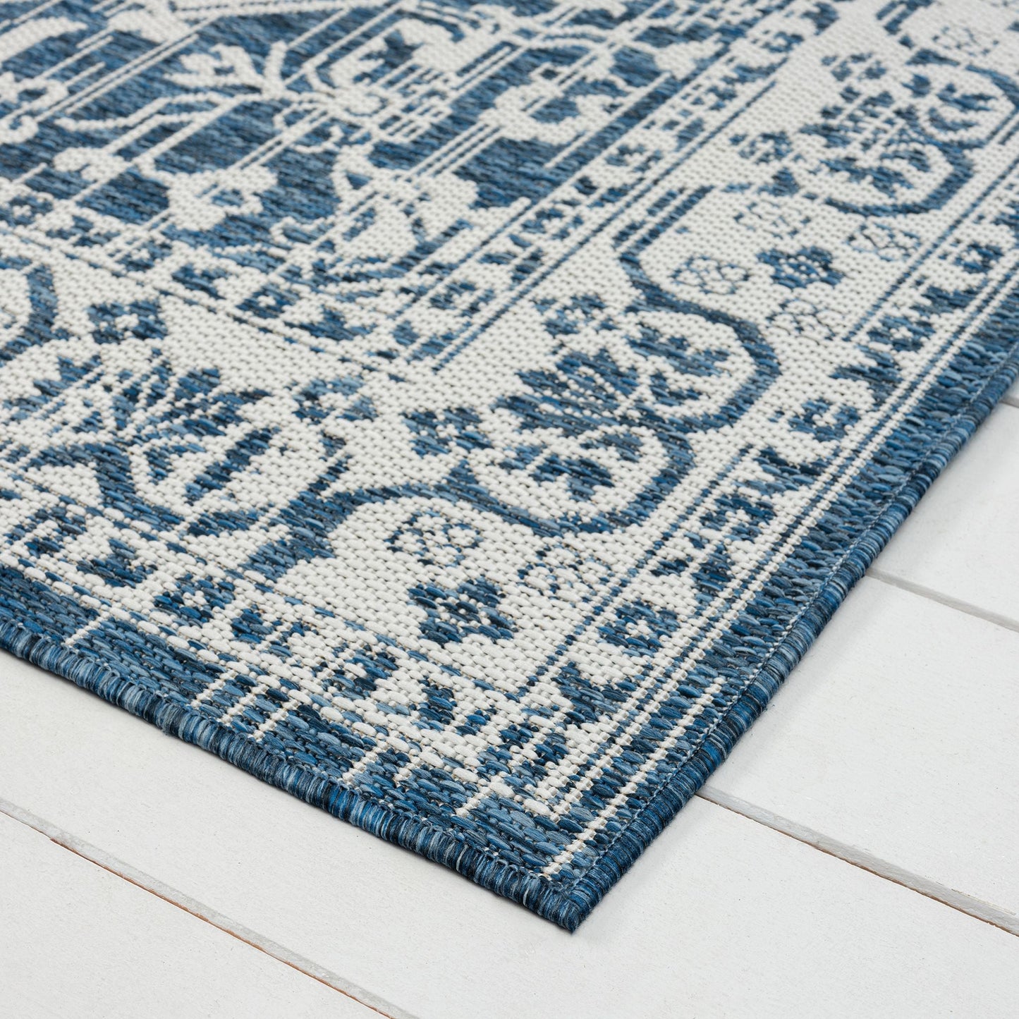 Patio 455 Denim Hallway Runner