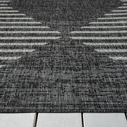 Alfresco 425 Ebony Hallway Runner