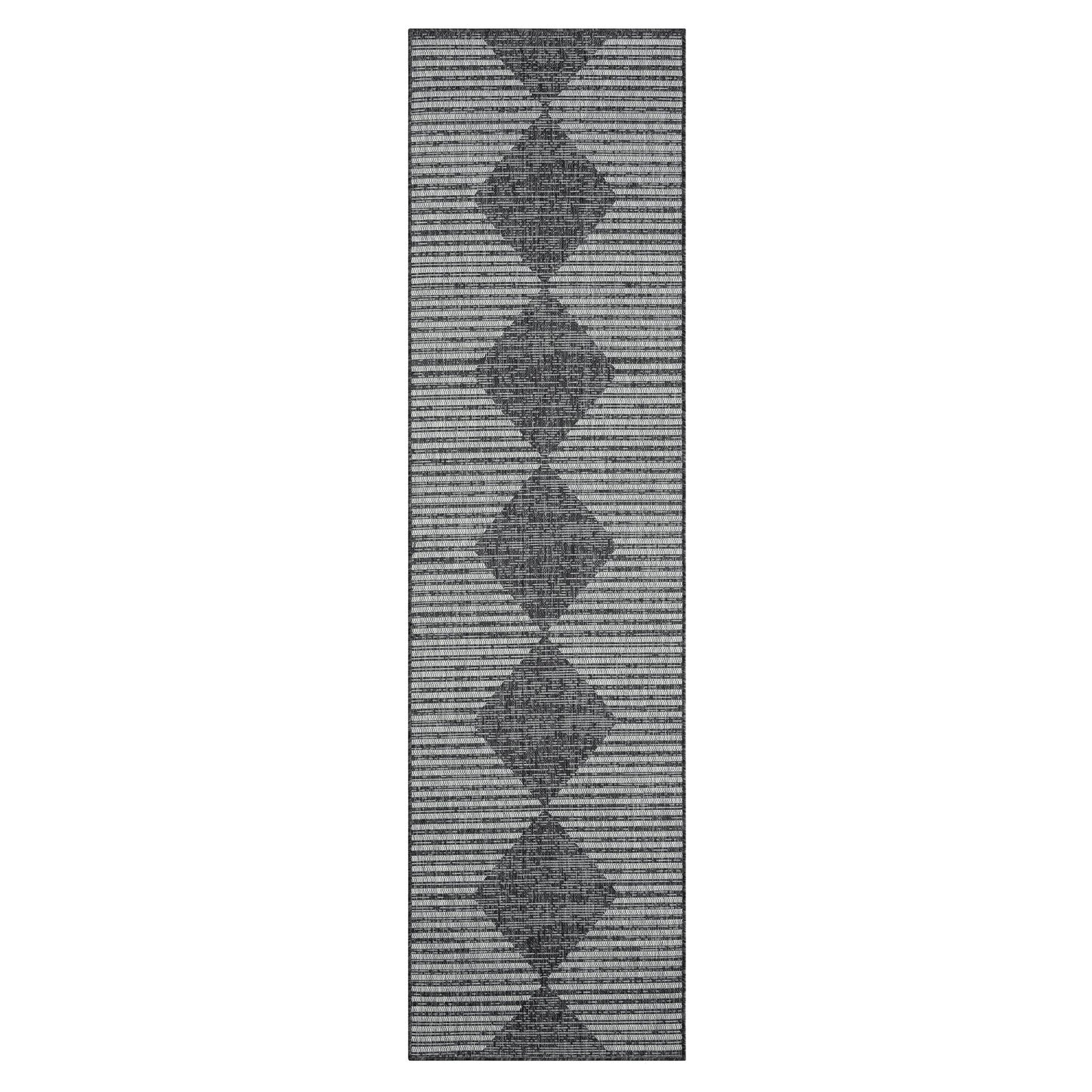 Alfresco 425 Ebony Hallway Runner