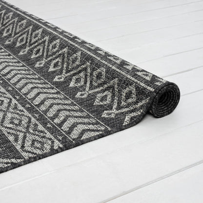 Alfresco 421 Charcoal Rectangle Rug
