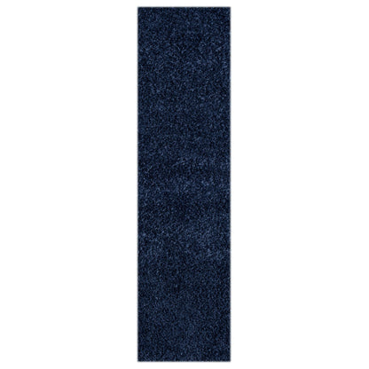 Fleecy 396 Navy Hallway Runner