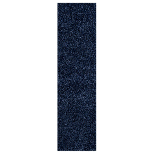 Fleecy 396 Navy Hallway Runner