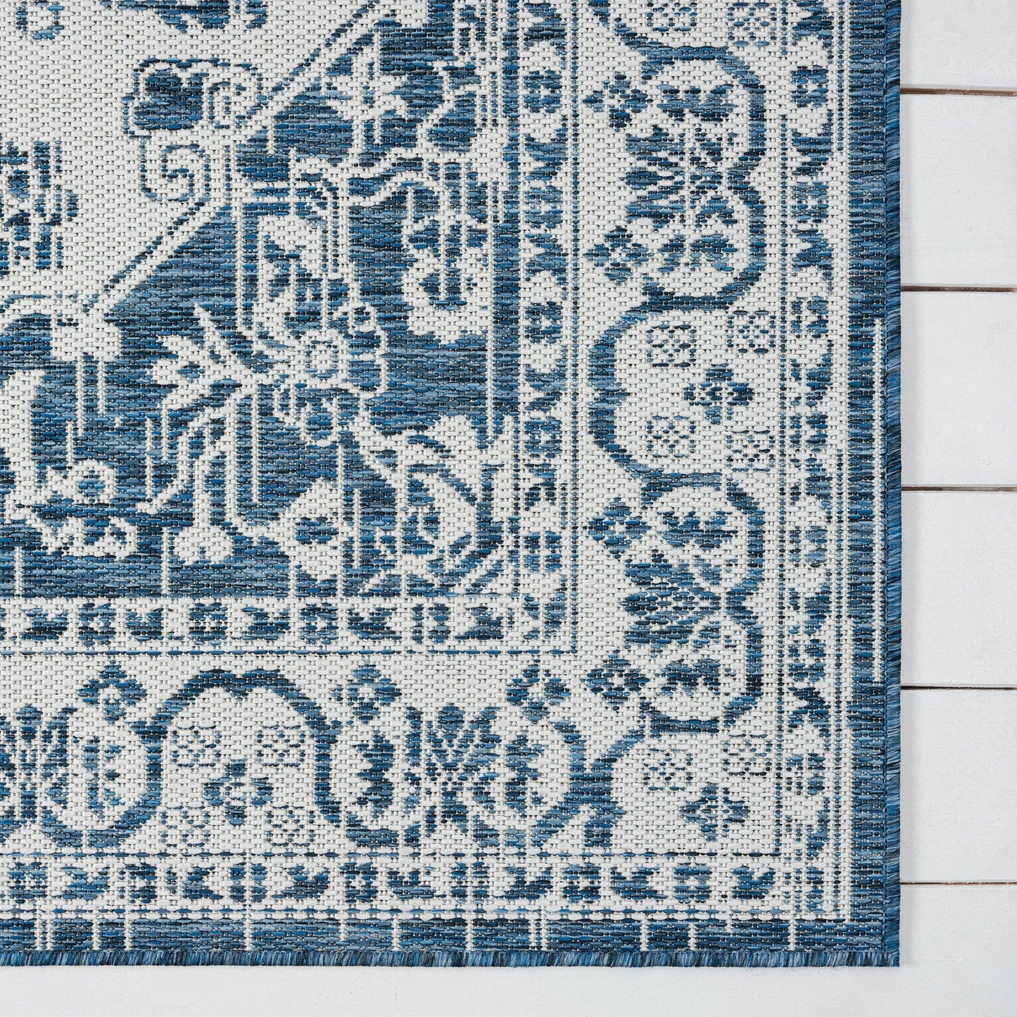 Patio 455 Denim Hallway Runner