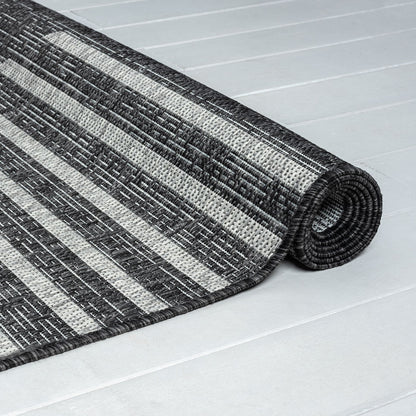 Alfresco 425 Ebony Rectangle Rug