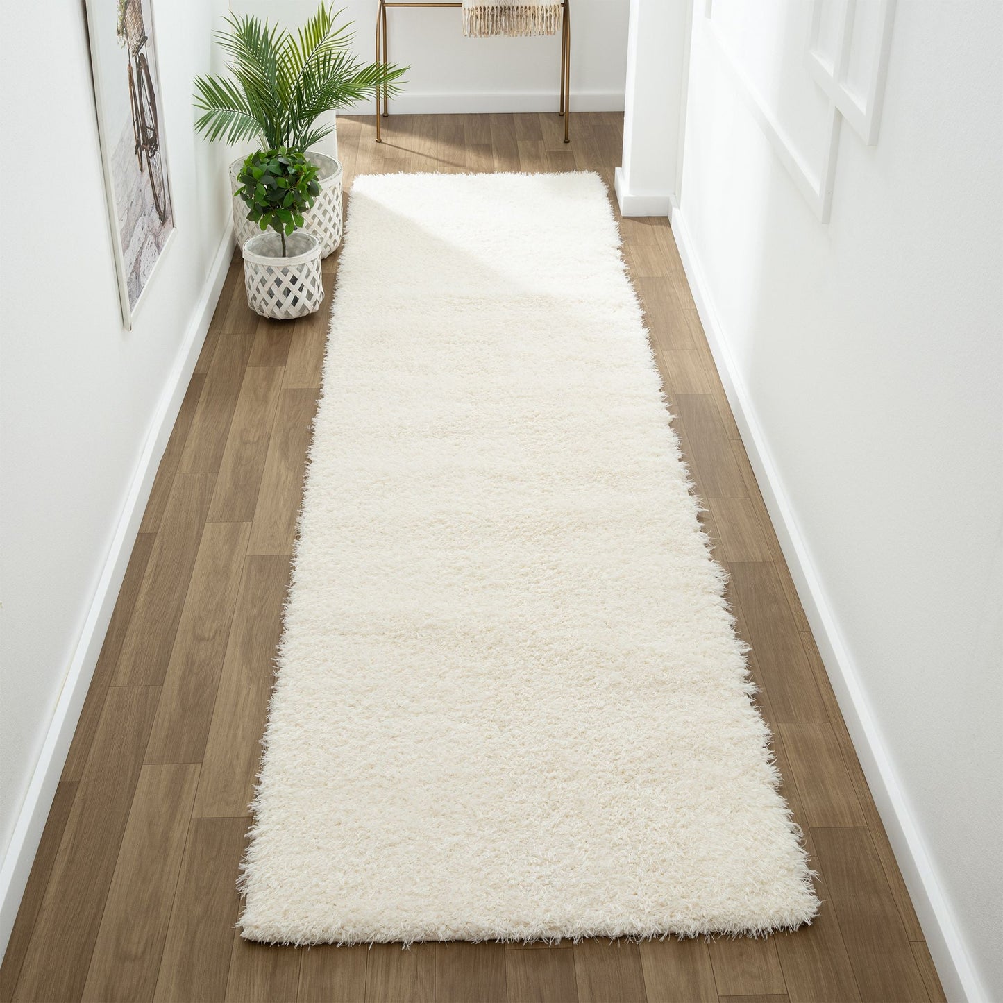 Fleecy 393 Sand Hallway Runner