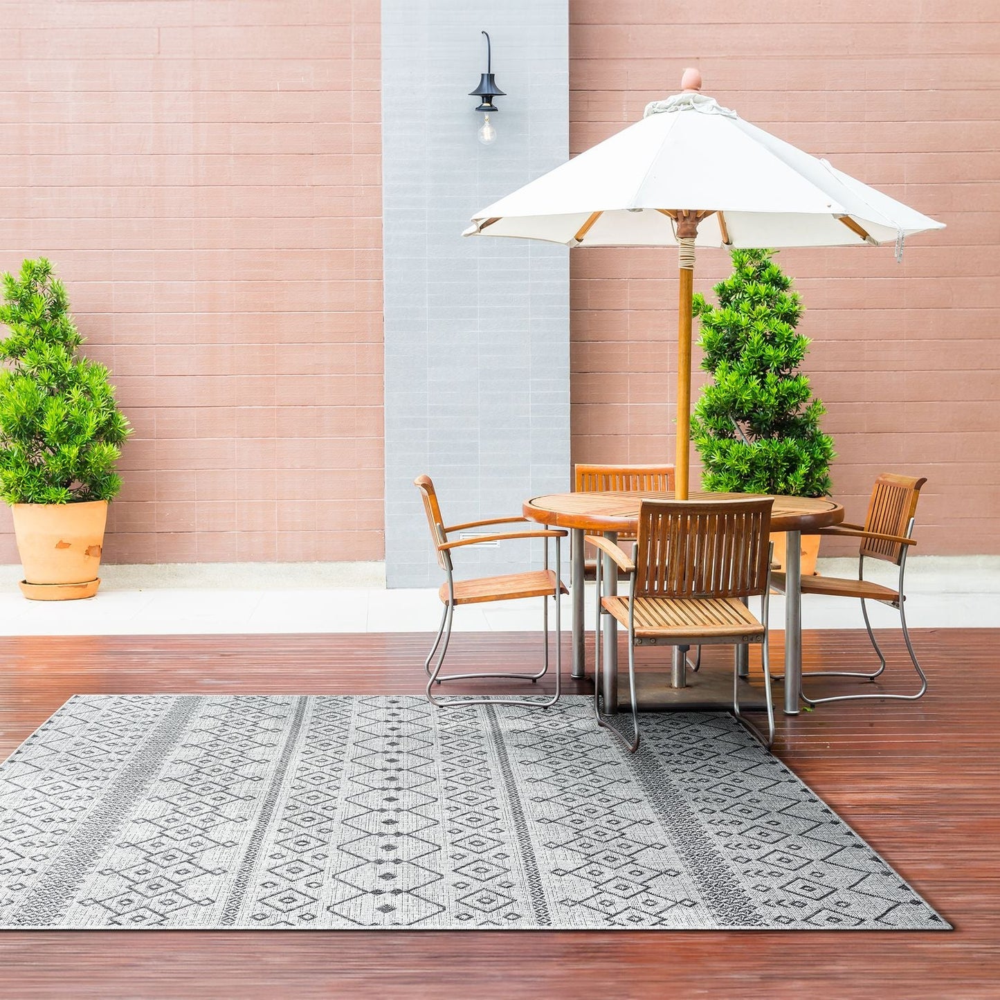 Alfresco 423 Lava Rectangle Rug