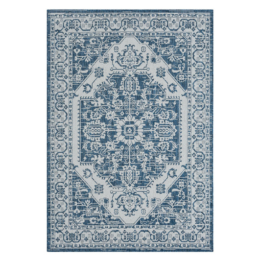Patio 455 Denim Rectangle Rug