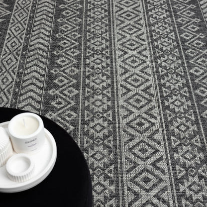 Alfresco 421 Charcoal Rectangle Rug