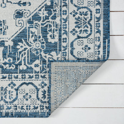 Patio 455 Denim Hallway Runner