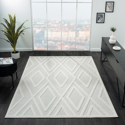 Calm 418 Frost Rectangle Rug