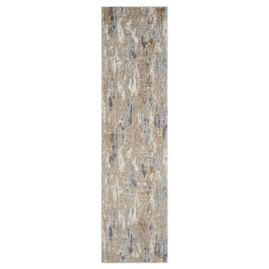 Amber 187 Taupe Hallway Runner