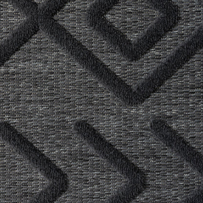Calm 416 Charcoal Hallway Runner