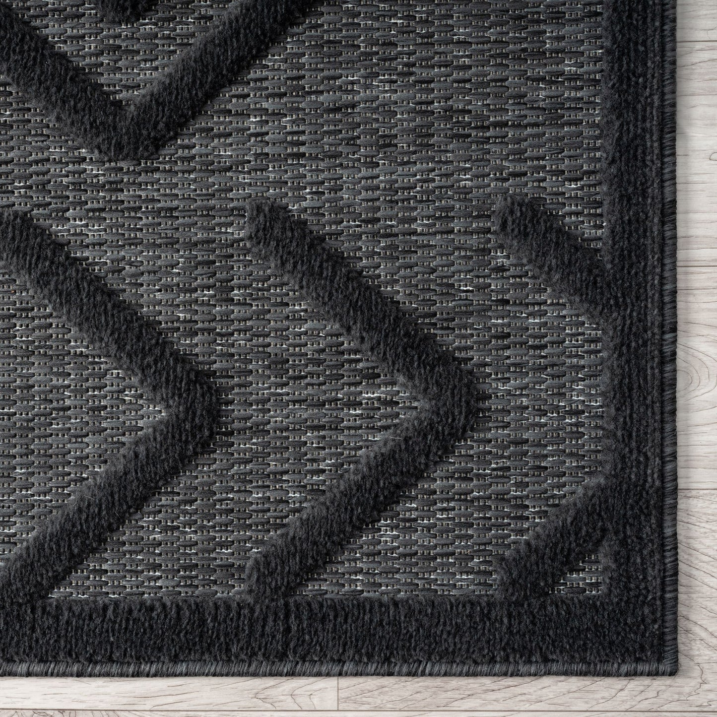 Calm 416 Charcoal Rectangle Rug