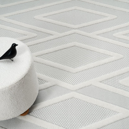 Calm 418 Frost Rectangle Rug