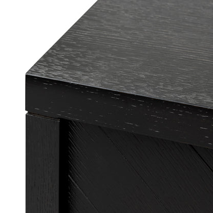 1.8m Entertainment TV Unit - Textured Espresso Black